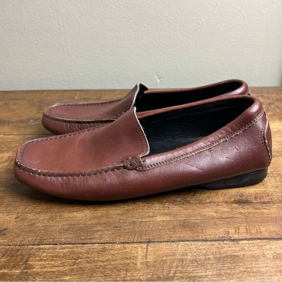 Fieramosca & Co Women’s brown moc loafers - Picture 4 of 10